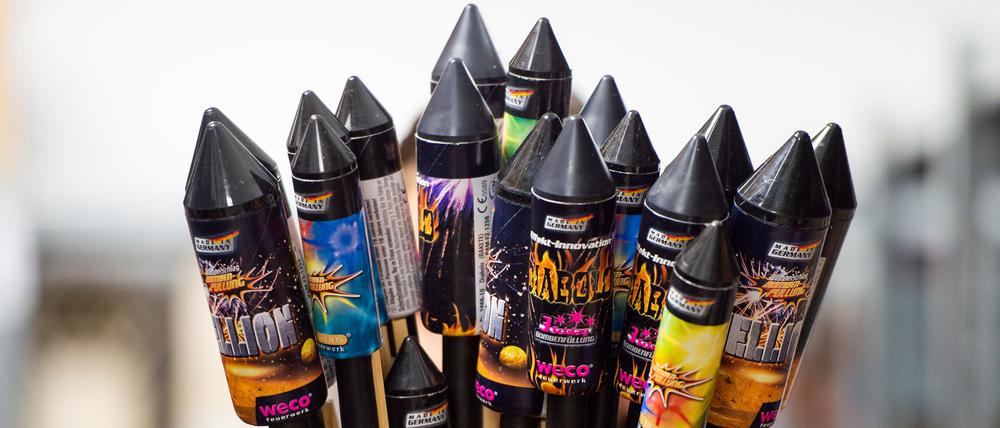 Illegales Feuerwerk in Brandenburg gefunden. (Symbolbild)