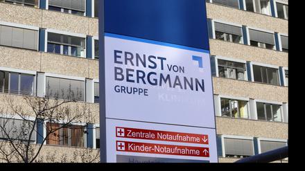 Das städtische Klinikum Ernst von Bergmann in Potsdam.