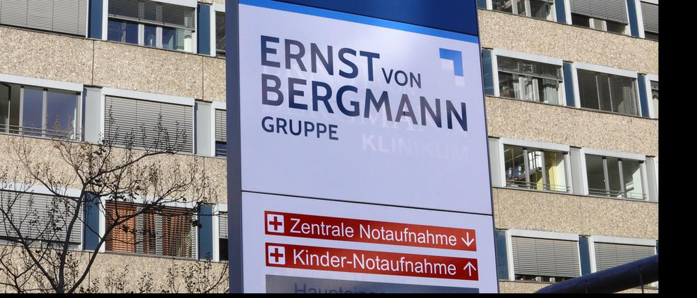 Das städtische Klinikum Ernst von Bergmann in Potsdam.