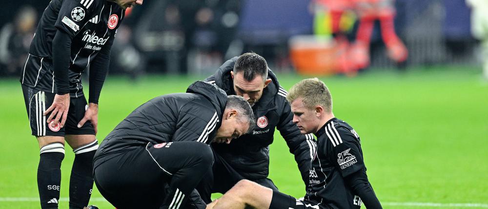 Musste gegen Atalanta Bergamo verletzt raus: Jonathan Burkardt.