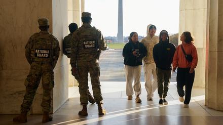 Etwa 2000 Nationalgardisten sind in Washington im Einsatz.