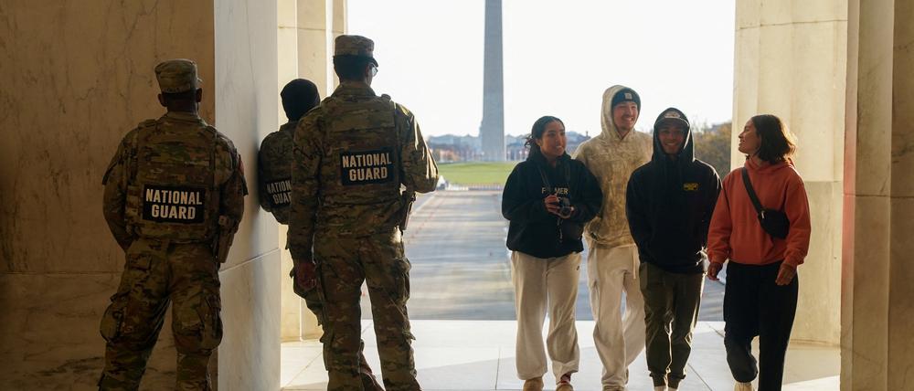Etwa 2000 Nationalgardisten sind in Washington im Einsatz.