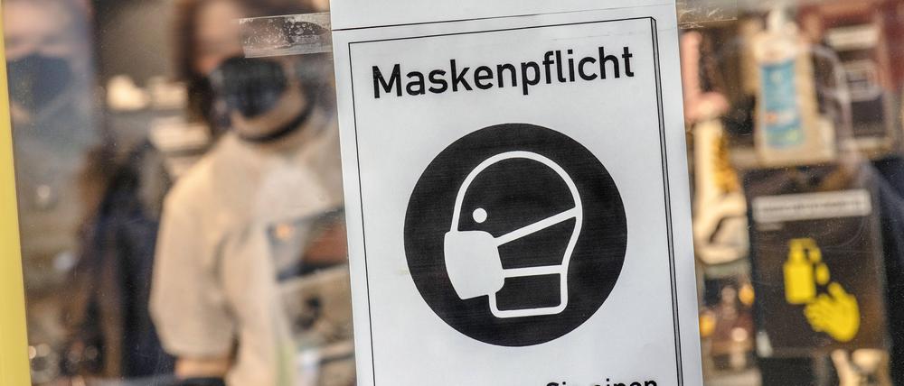Maskenpflicht, Symbolbild