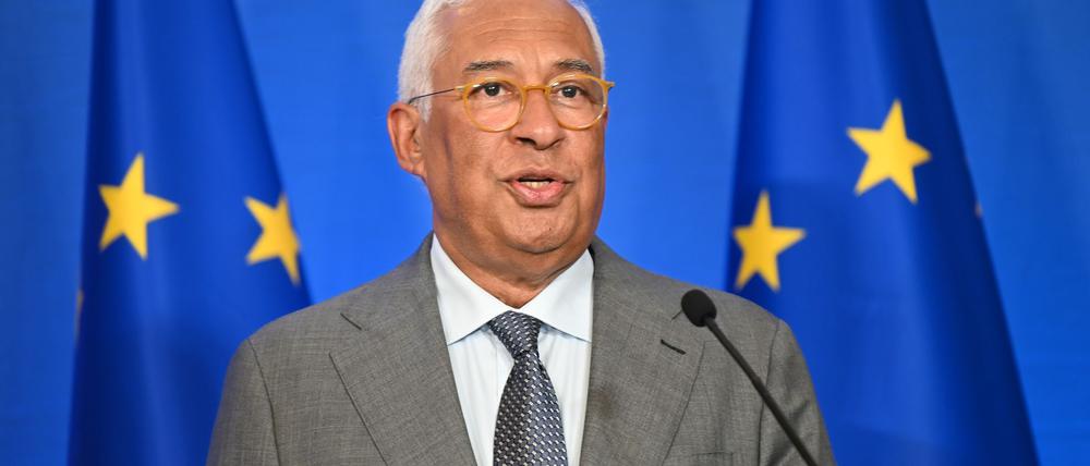 Die USA haben nicht über EU-Belange zu entscheiden, sagt Ratspräsident Costa. (Archivbild)