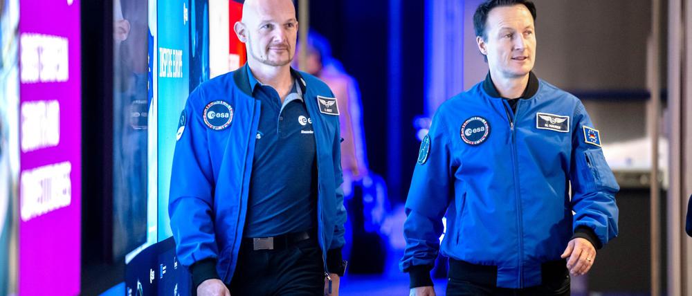 Die Astronauten Alexander Gerst und Matthias Maurer sehen große Chancen in der „Artemis“-Mission.