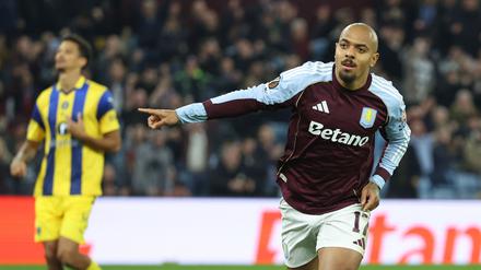 Der Ex-Dortmunder Donyell Malen traf für Aston Villa am Donnerstag doppelt. (Archivbild)