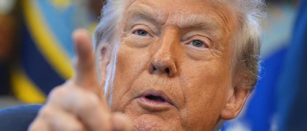 US-Präsident Donald Trump. (Archivfoto)