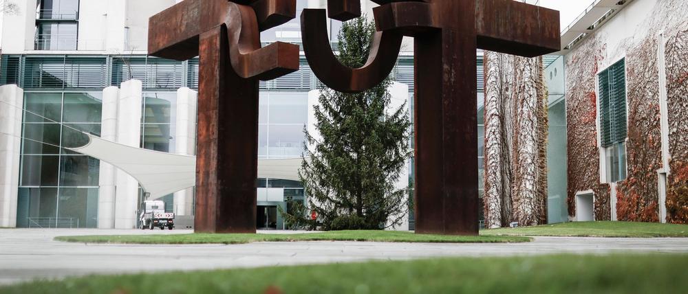 Jedes Jahr kommt der Weihnachtsbaum für das Kanzleramt aus einem anderen Bundesland. (Archivbild)