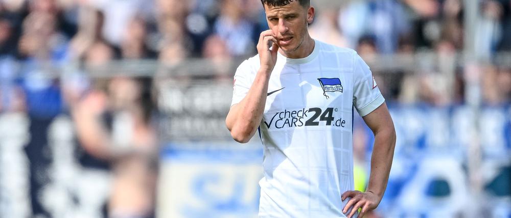 Diego Demme könnte Hertha bei Holstein Kiel fehlen.