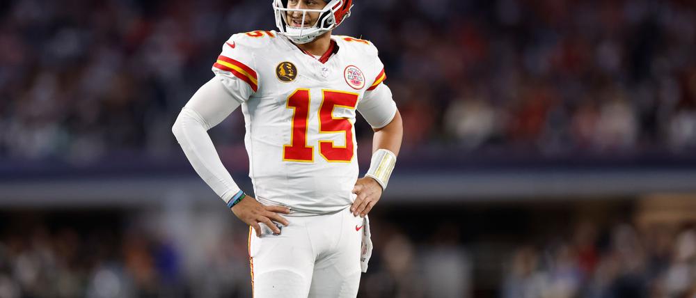Droht mit den Kansas City Chiefs die Playoffs zu verpassen: Quarterback Patrick Mahomes