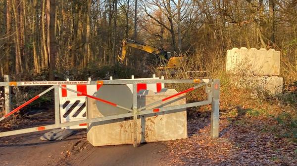 Die Arbeiten im Wald.