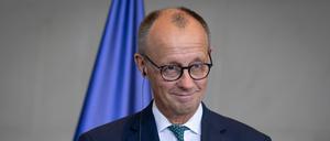 Friedrich Merz, Bundeskanzler Bundeskanzleramt, Friedrich Merz, Bundeskanzler, Pressekonferenz Berlin Berlin GER *** Friedrich Merz, Federal Chancellor Federal Chancellery, Friedrich Merz, Federal Chancellor, Press conference Berlin Berlin GER