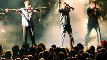 Die Fantastischen Vier treten im belgischen Eupen auf