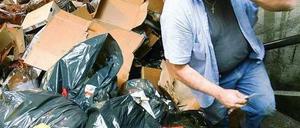 MÃ¼ll-Notstand in Neapel