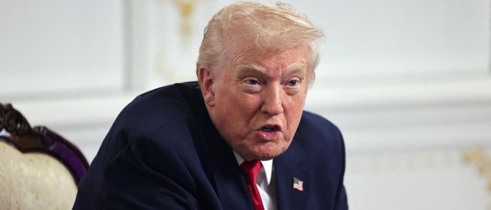 Spricht offen von Remigration: Donald Trump 