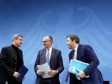 Koalitionsausschuss: Rente, Autos, Bauen: Koalition verkündet Kompromisse