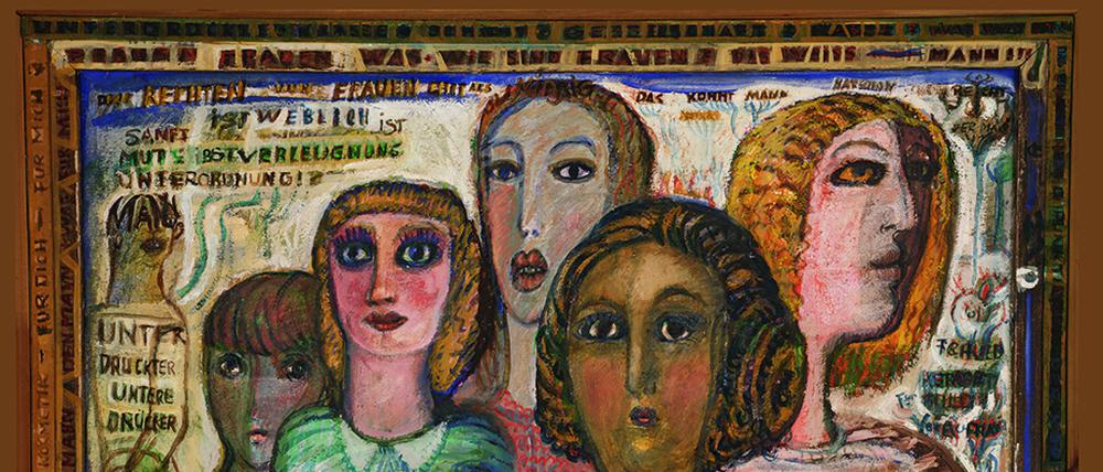 Annemirl Bauer, „Emma gewidmet“, 1979, ist ab 5. September 2026 im Minsk zu sehen.