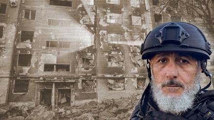 Fluchthelfer Ara Karapetjan bringt Menschen aus Orten in Sicherheit, an die sich sonst kaum noch jemand traut. 