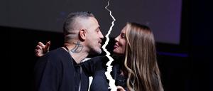 Anis und Anna-Maria Ferchichi stehen im Mai bei einem Live-Podcast im Admiralspalast auf der Bühne.