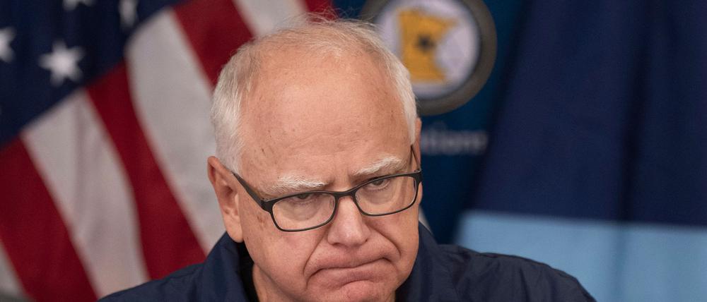 Der Gouverneur von Minnesota gilt als scharfer Trump-Kritiker. (Archivbild)