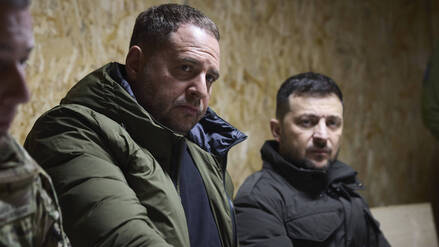 Andrij Jermak ist am Freitag zurückgetreten.