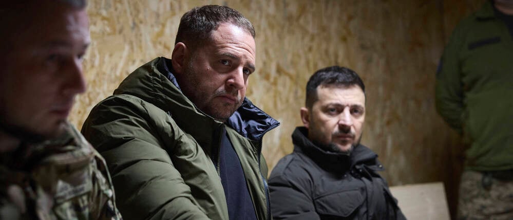 Andrij Jermak ist am Freitag zurückgetreten.