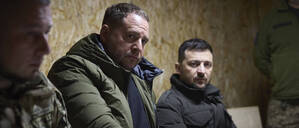 Andrij Jermak ist am Freitag zurückgetreten.