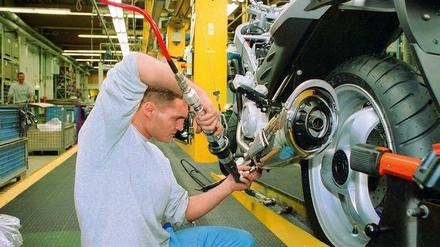 Berlin, BMW-Motorradwerk