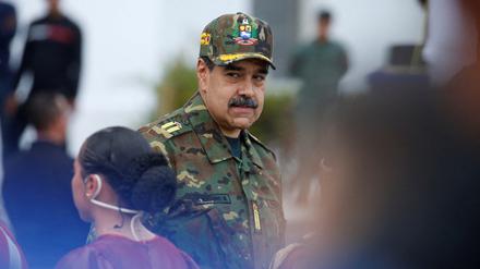 Nicolas Maduro in Caracas.