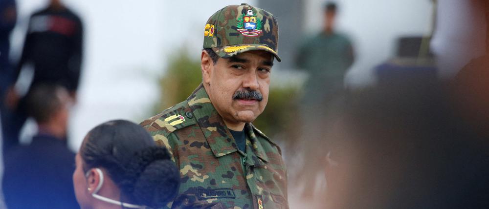 Nicolas Maduro in Caracas. 