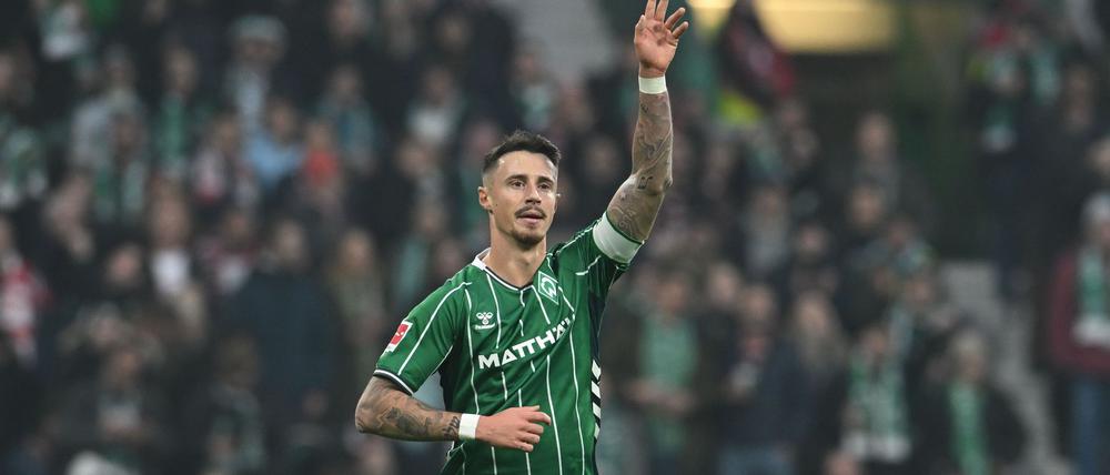 Marco Friedl brachte Werder per Kopf in Führung.