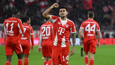 Der FC Bayern durfte spät jubeln.