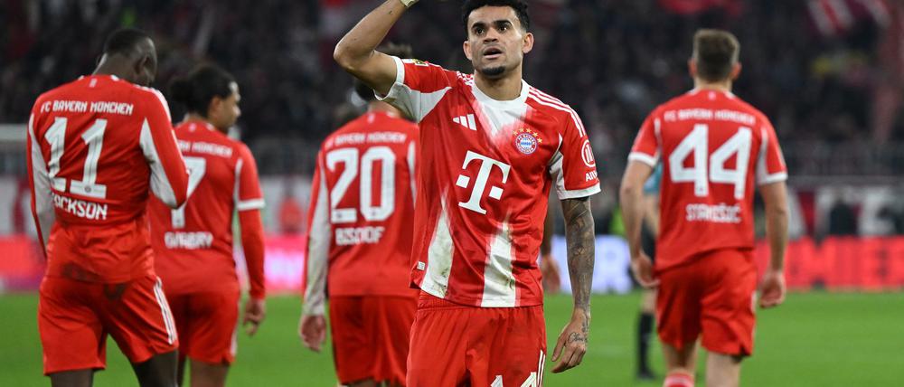 Der FC Bayern durfte spät jubeln.