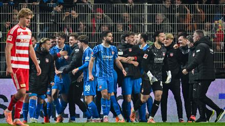 Die Heidenheimer schocken den 1. FC Union in der Schlussphase.