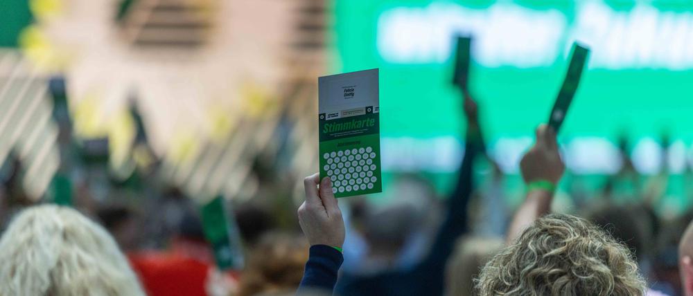 Die Grünen verabschiedeten auf ihrem Parteitag einen Leitantrag mit klaren außenpolitischen Positionen.