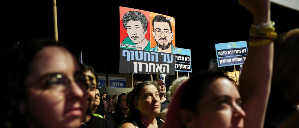 Zwei Geisel-Leichen sind noch immer in der Gewalt der Hamas.