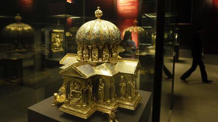 Der Welfenschatz umfasst mittelalterliche Goldreliquien im dreistelligen Millionenwert. (Archivbild) 
