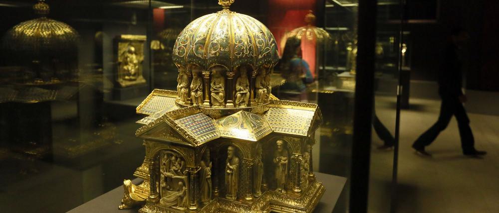 Der Welfenschatz umfasst mittelalterliche Goldreliquien im dreistelligen Millionenwert. (Archivbild) 