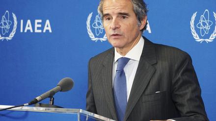 Rafael Grossi, der Chef der Internationalen Atomenergiebehörde (IAEA), bemüht sich um den Posten des UN-Generalsekretärs. (Archivbild)