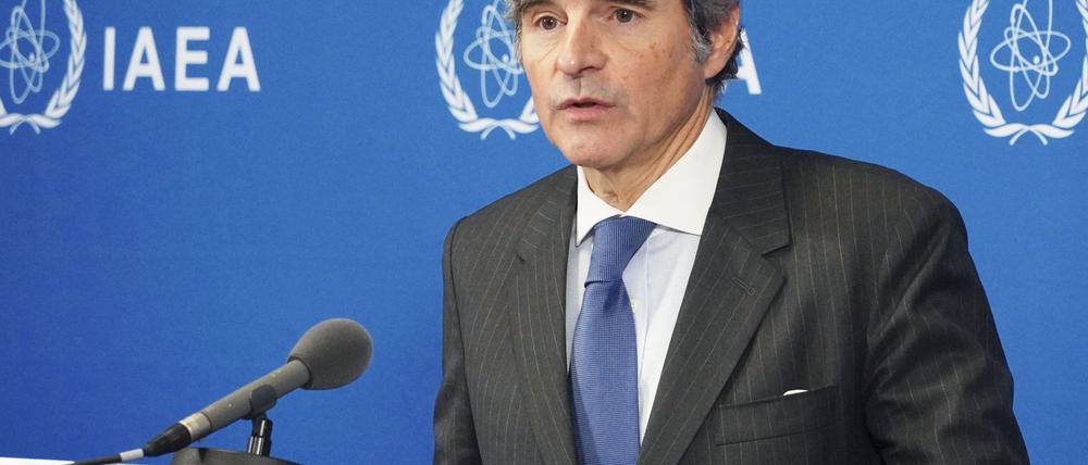 Rafael Grossi, der Chef der Internationalen Atomenergiebehörde (IAEA), bemüht sich um den Posten des UN-Generalsekretärs. (Archivbild)