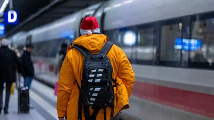 Die Deutsche Bahn hat zu Weihnachten mehr Tickets verkauft als im Vorjahr (Symbolbild).
