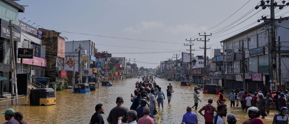 Nach Zyklon „Ditwah“ steht Sri Lanka unter Wasser.
