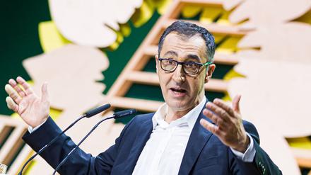 Cem Özdemir beim Bundesparteitag der Grünen.