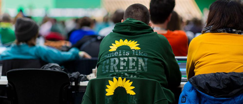 Die Grünen sehen sich in stürmischen Zeiten.