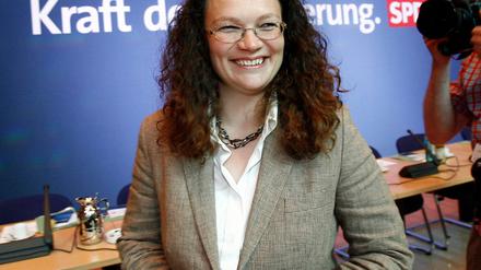 SPD-Linke Andrea Nahles