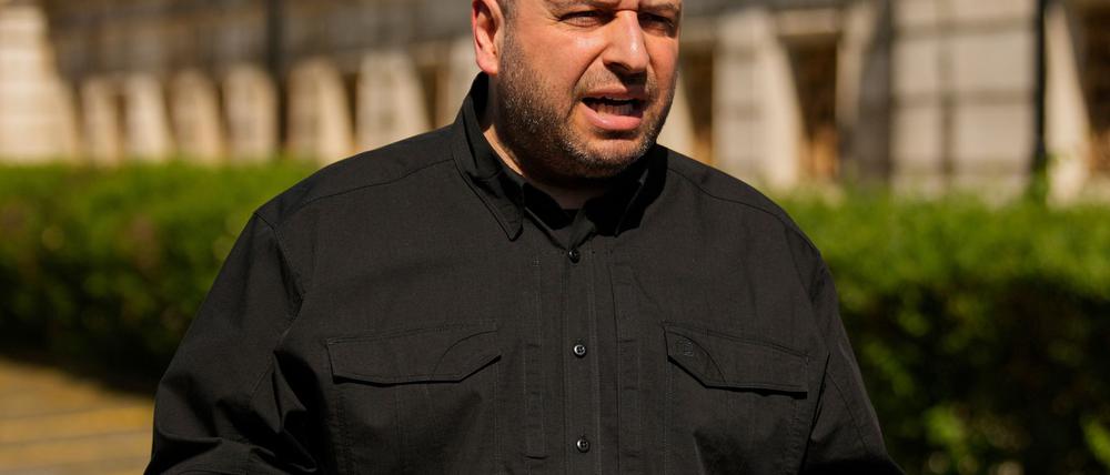 Der ukrainische Verhandlungsführer Umjerow soll für die Ukraine einen würdigen Frieden aushandeln. (Archivbild)