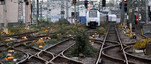 Nicht nur bei der Beschneidung des Grüns entlang der Strecke liegt bei der Bahn einiges im Argen.