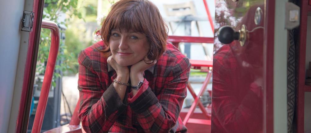 Ihr schillernder Stil brachte Farbe ins graue Westminster: Annette Dittert. (Handout)