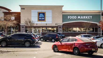 Ein Amerikanischer Aldi Markt in Inglewood, Kalifornien.