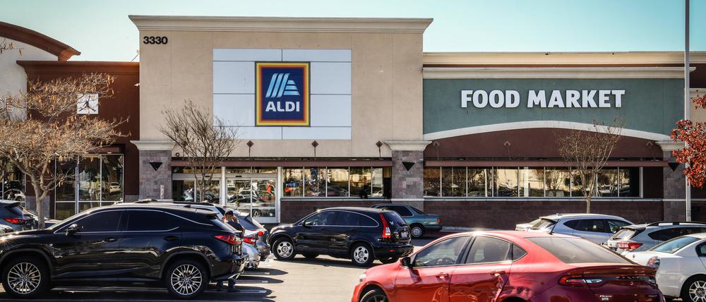 Ein Amerikanischer Aldi Markt in Inglewood, Kalifornien.